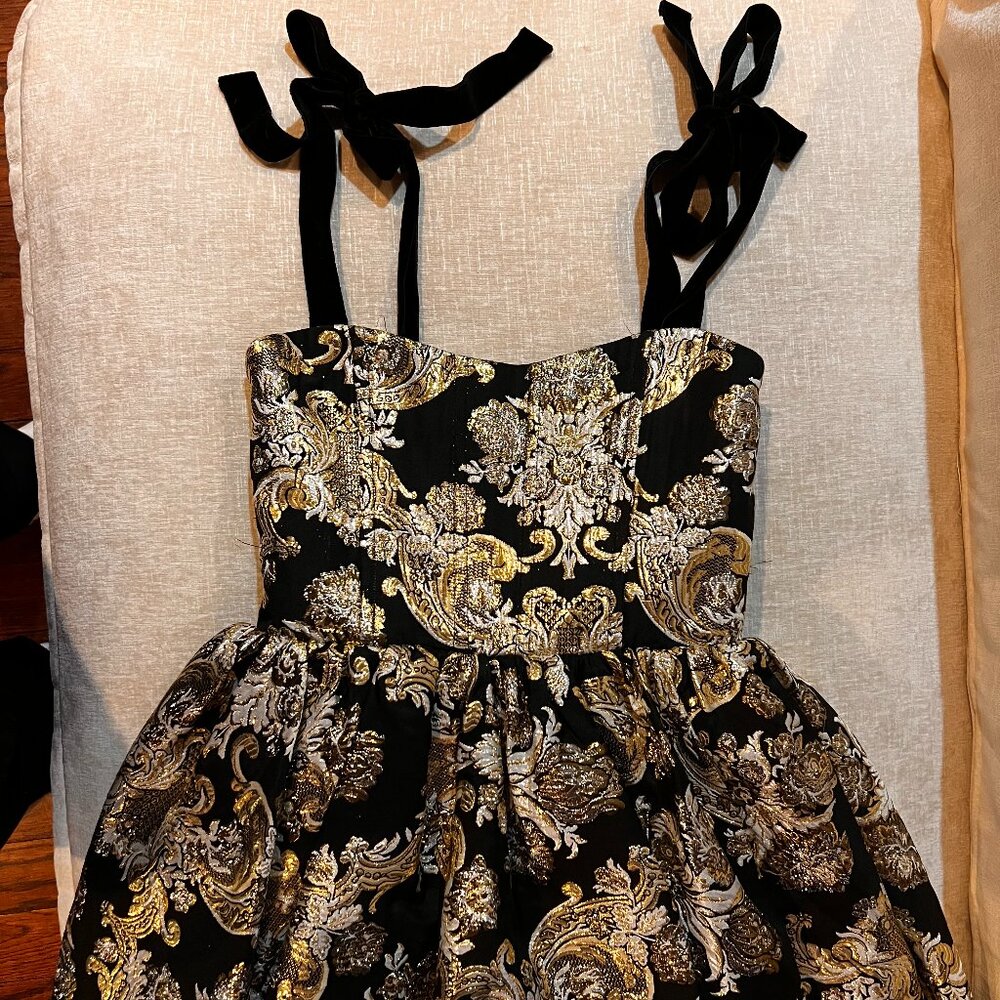 Royal Blue Teacup Dress